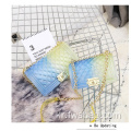 유럽의 새로운 인기 특별 디자이너 에코 컬러 PVC 클래식 다이아몬드 여성 투명 젤리 지갑 체인